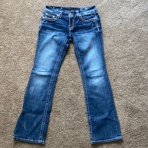 Miss Me Women's Denim Boot Cut Jeans 30x34